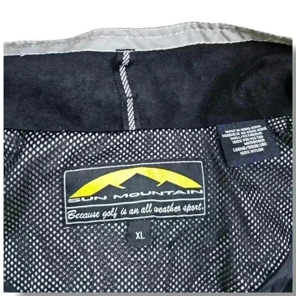 SUN MOUNTAIN NYLON GOLF PULLOVER WINDBREAKER - Picture 4 of 7